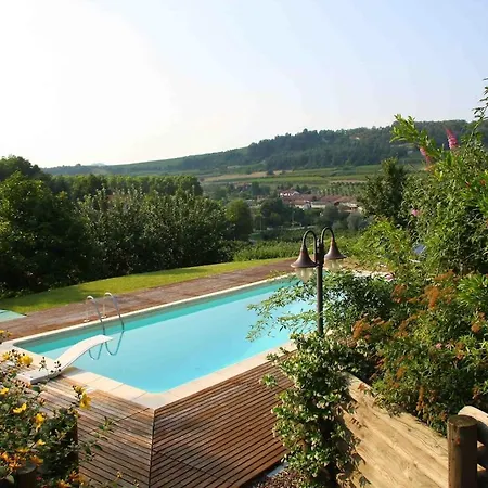 Casa vacanze Mezzaluna Private Pool,ac,wifi,5km From Alba